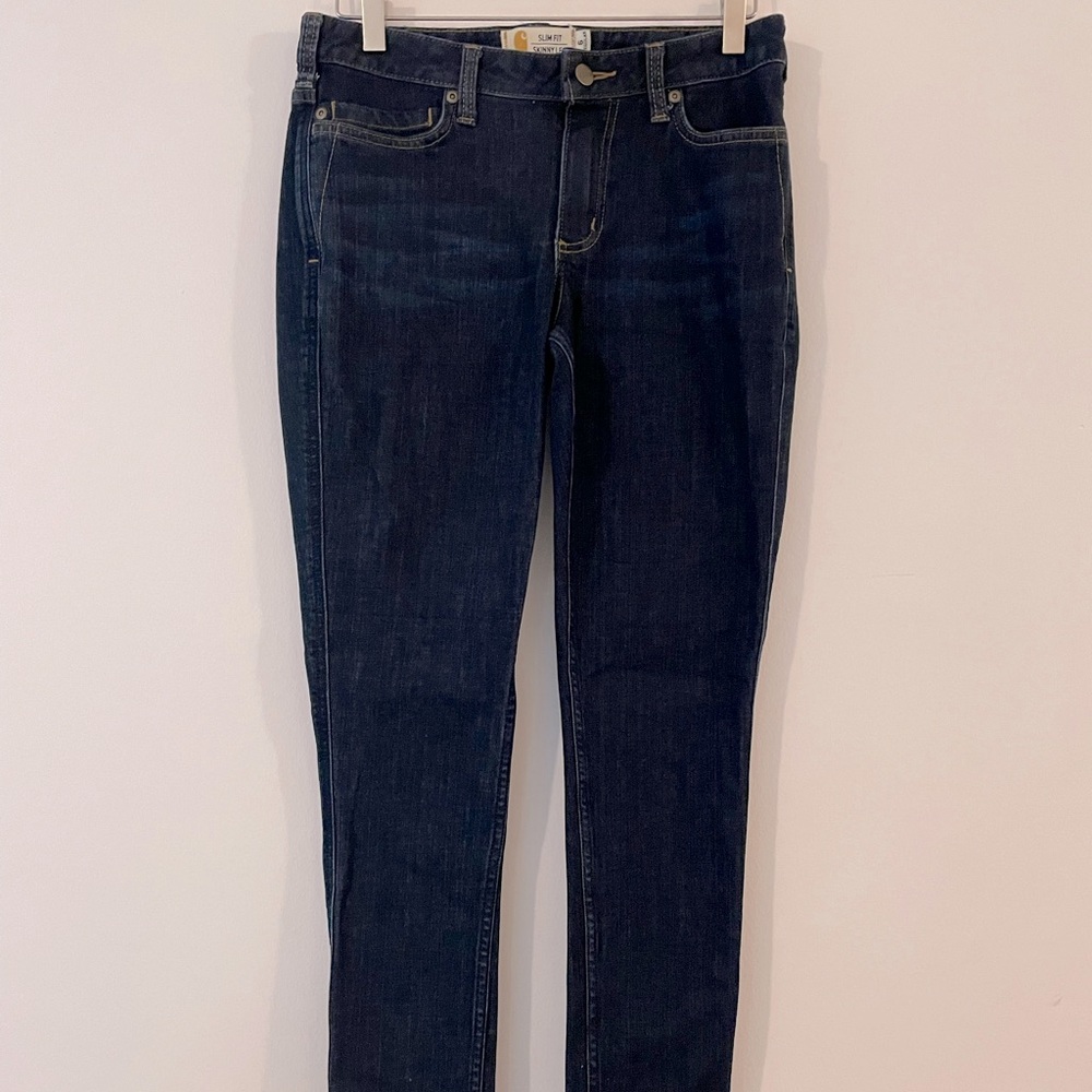Carhartt Slim Fit Dark Wash Jeans Size 6
